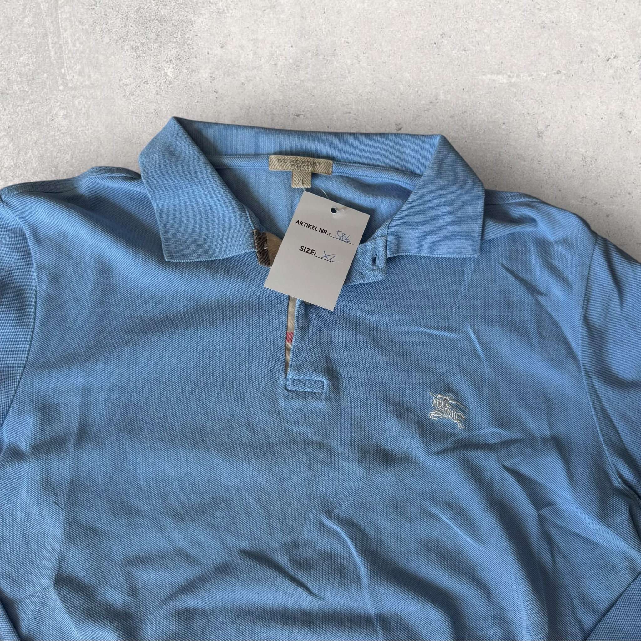 Vintage Burberry Poloshirt (XL)