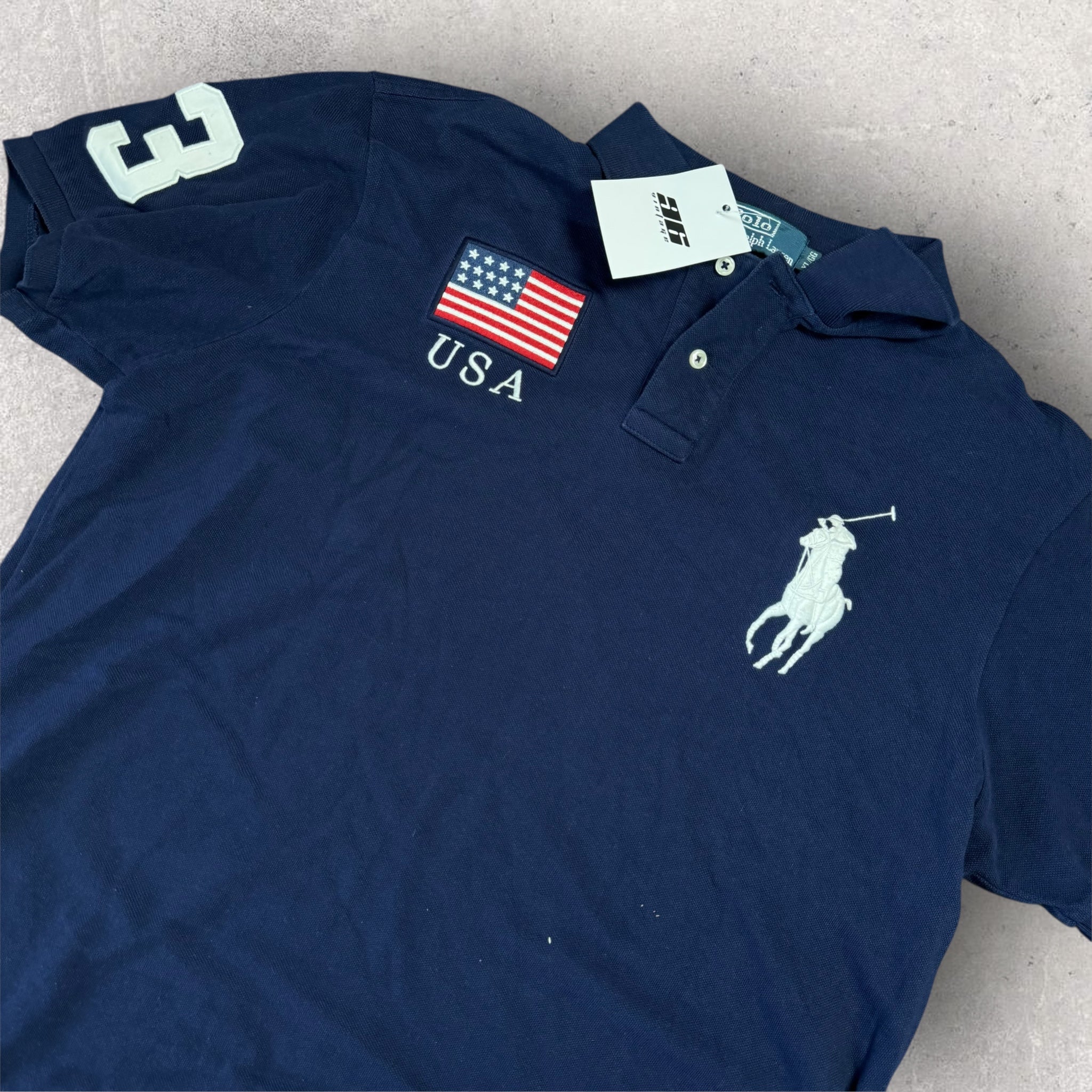 Vintage Ralph Lauren Poloshirt (XL)