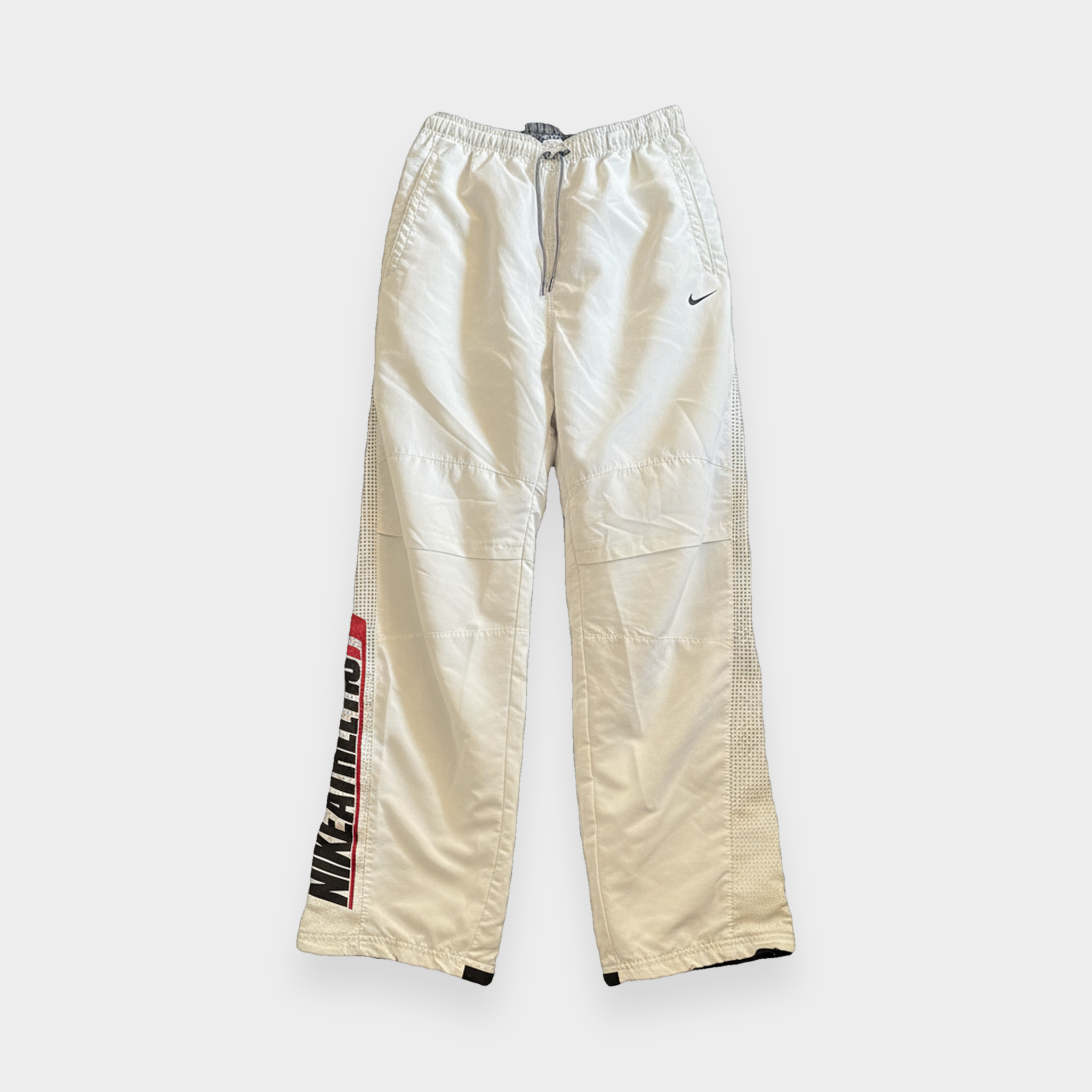 96VINTAGE Ghost-Mannequin — Vintage Nike Trackpants (M)