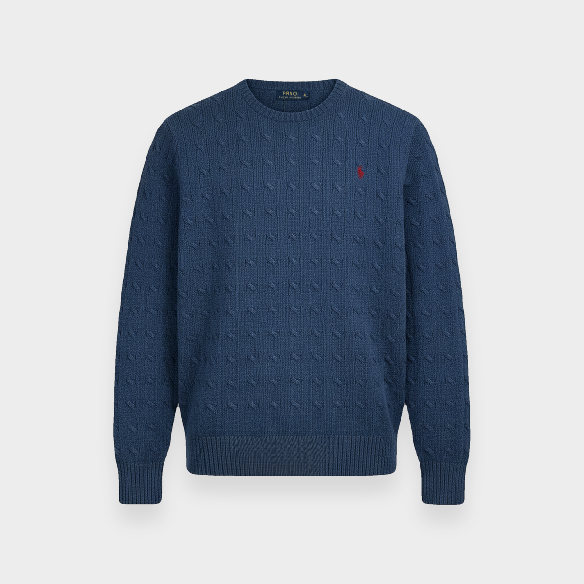96VINTAGE Ghost-Mannequin — Vintage Ralph Lauren Sweater (XL)