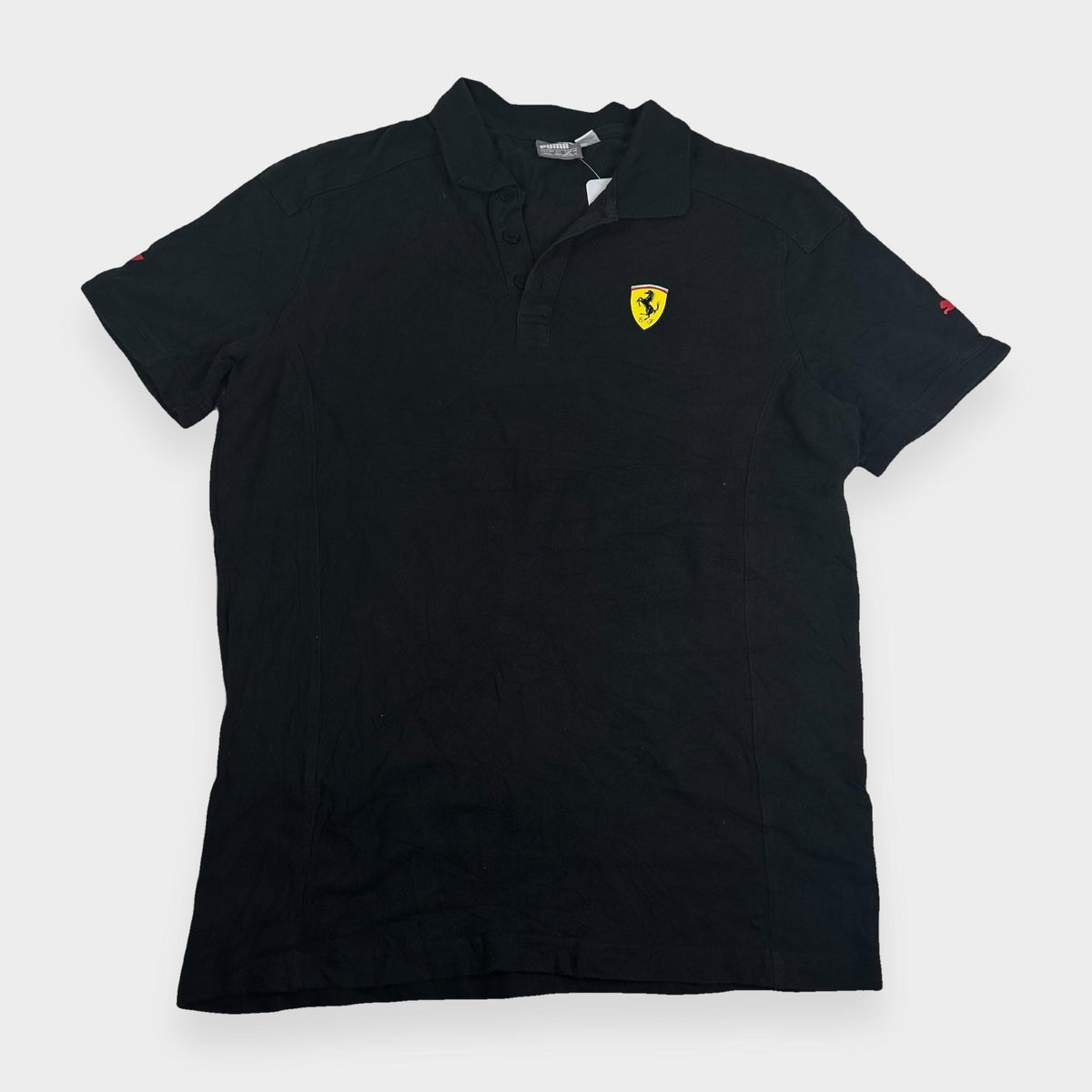 96VINTAGE Ghost-Mannequin — Vintage Ferrari T-Shirt(M)