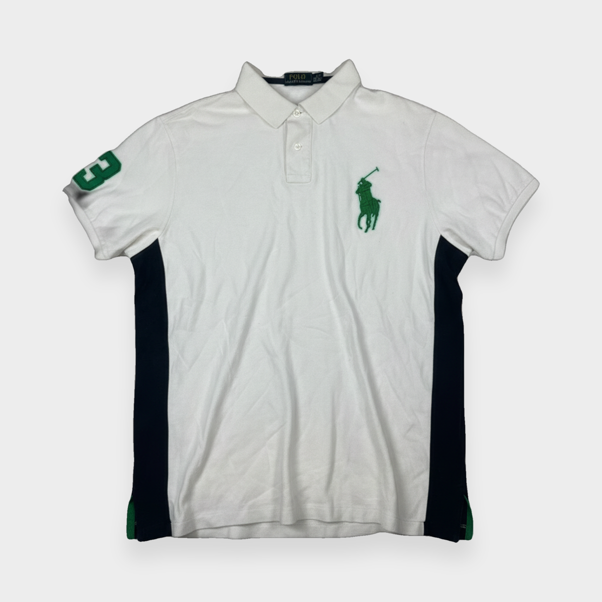 96VINTAGE Ghost-Mannequin — Vintage Lacoste Polo (XXL)