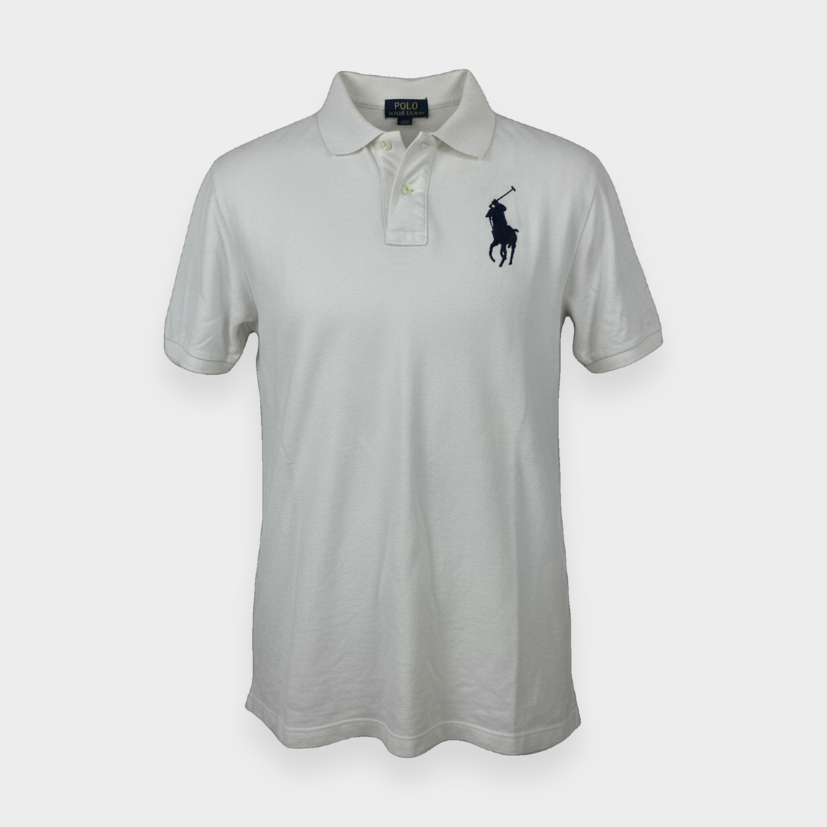 96VINTAGE Ghost-Mannequin — Vintage Ralph Lauren Polo (XL)