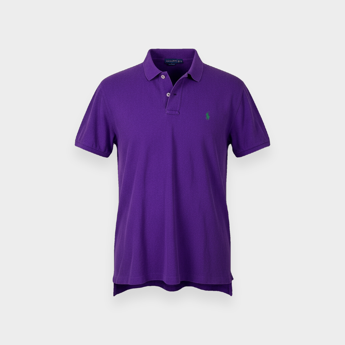 96VINTAGE Ghost-Mannequin — Vintage Lacoste Polo (XL)