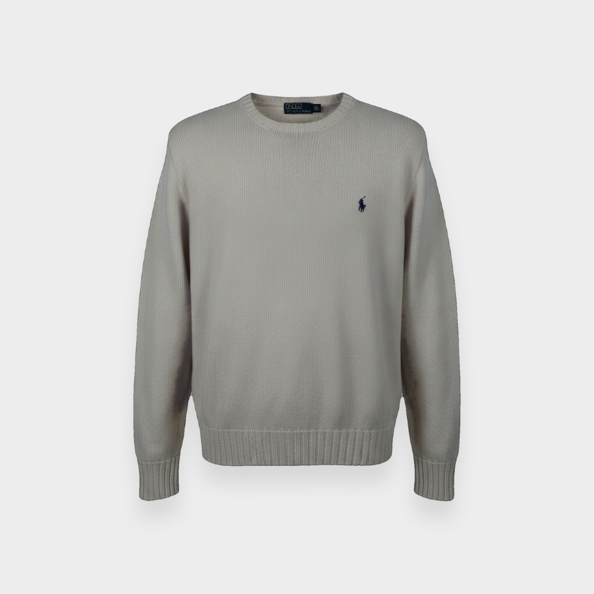 96VINTAGE Ghost-Mannequin — Vintage Ralph Lauren Sweater(XL)