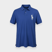 96VINTAGE Ghost-Mannequin — Vintage Ralph Lauren Poloshirt (L)