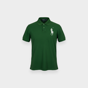 96VINTAGE Ghost-Mannequin — Vintage Ralph Lauren Poloshirt (L)