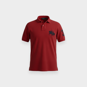 96VINTAGE Ghost-Mannequin — Vintage Ralph Lauren Poloshirt (XL)