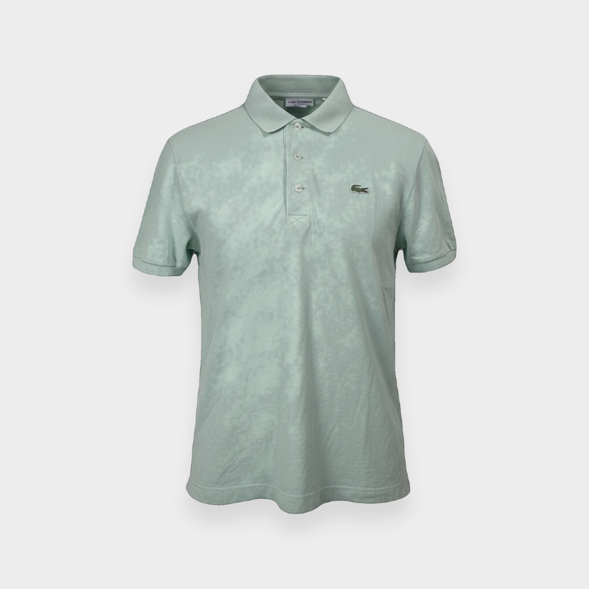 96VINTAGE Ghost-Mannequin — Vintage Lacoste Poloshirt (L)