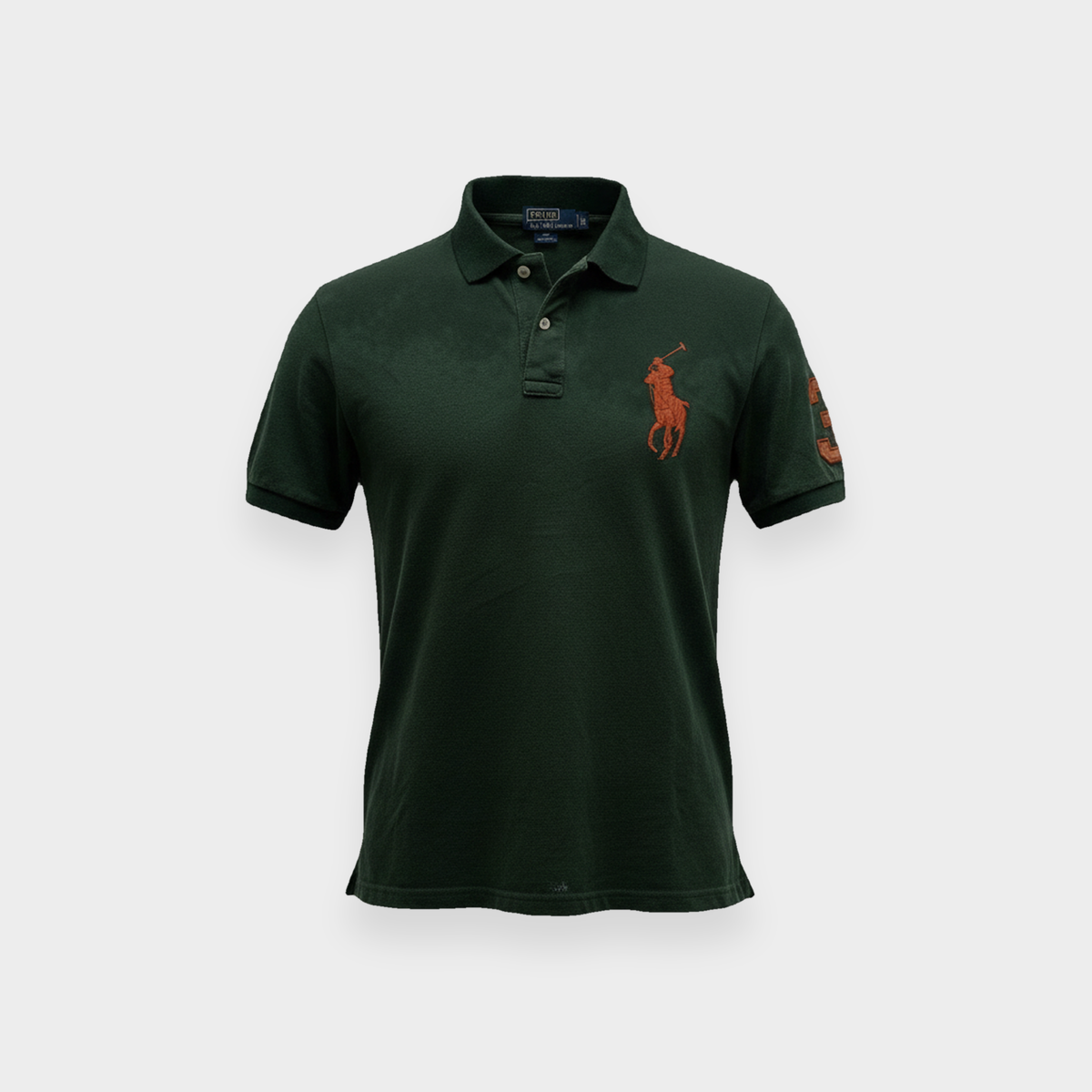 96VINTAGE Ghost-Mannequin — Vintage Ralph Lauren Poloshirt (XL)