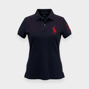 96VINTAGE Ghost-Mannequin — Vintage Ralph Lauren Poloshirt (M)