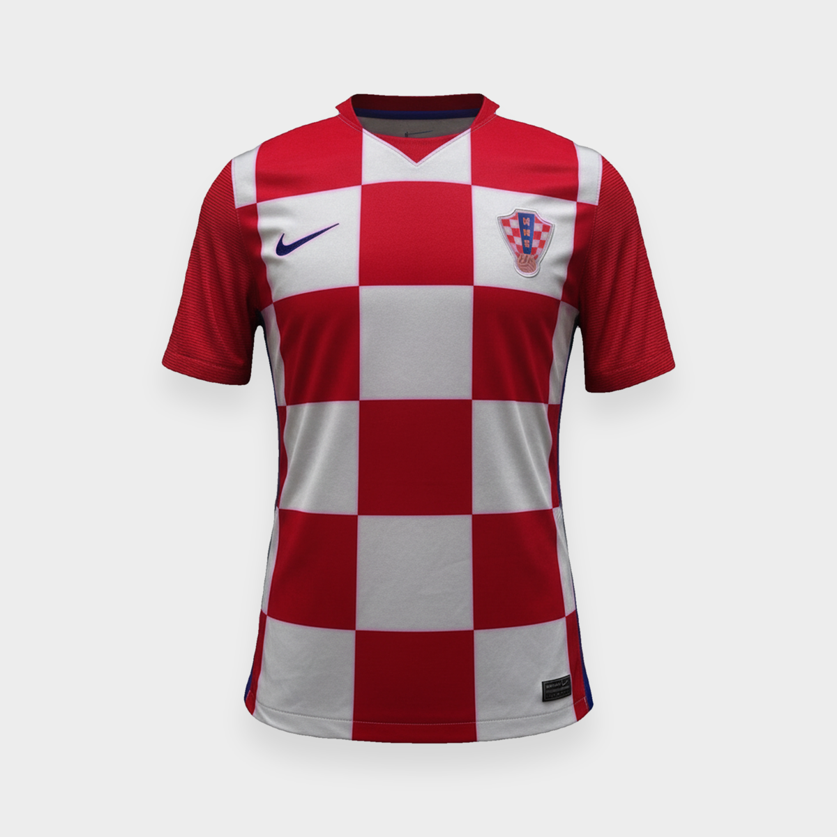 96VINTAGE Ghost-Mannequin — Vintage Kroatien Trikot (S)