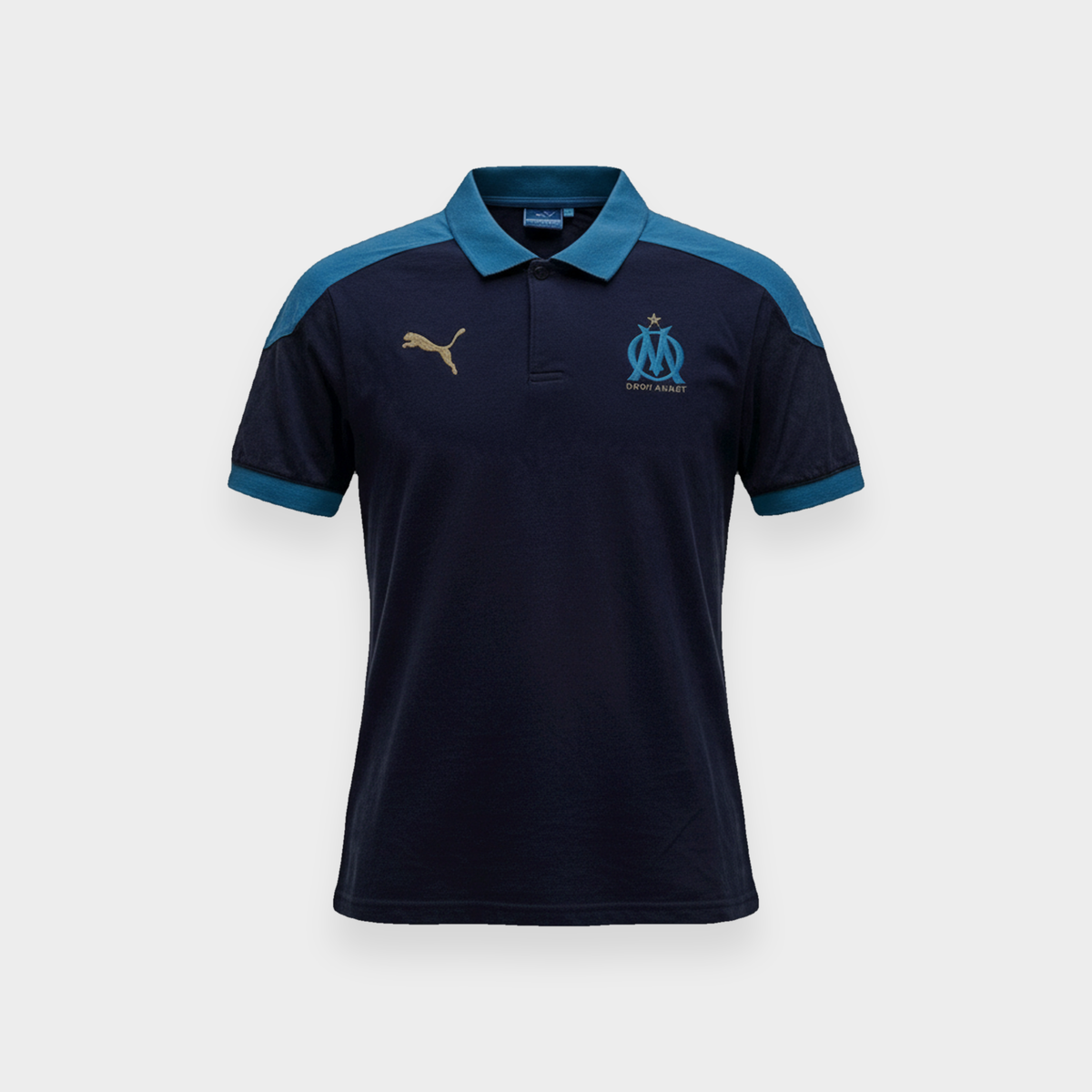 96VINTAGE Ghost-Mannequin — Vintage Marseille Trikot (S)