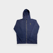 96VINTAGE Ghost-Mannequin — Vintage Polo Ralph Lauren Hoodie (S)