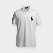 96VINTAGE Ghost-Mannequin — Vintage Polo Ralph Lauren Poloshirt (XL)