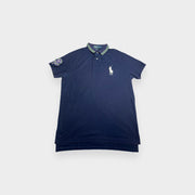 96VINTAGE Ghost-Mannequin — Vintage Polo by Ralph Lauren Poloshirt (L)