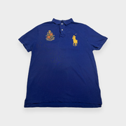 96VINTAGE Ghost-Mannequin — Vintage Ralph Lauren Poloshirt (L)