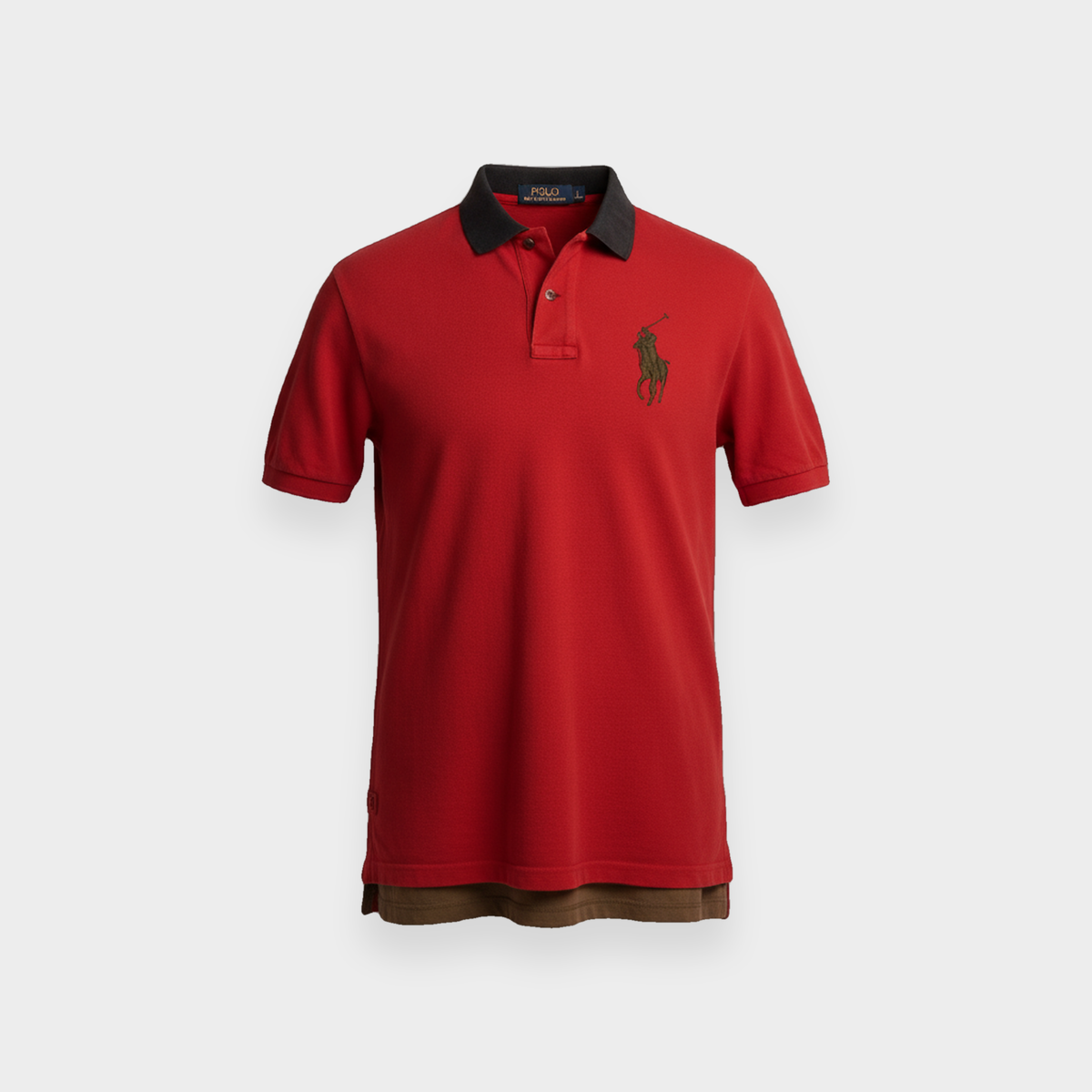 96VINTAGE Ghost-Mannequin — Vintage Polo Poloshirt (S)