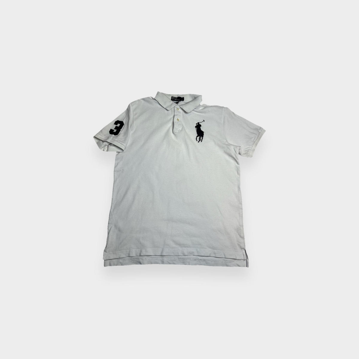 96VINTAGE Ghost-Mannequin — Vintage Polo Poloshirt (L)