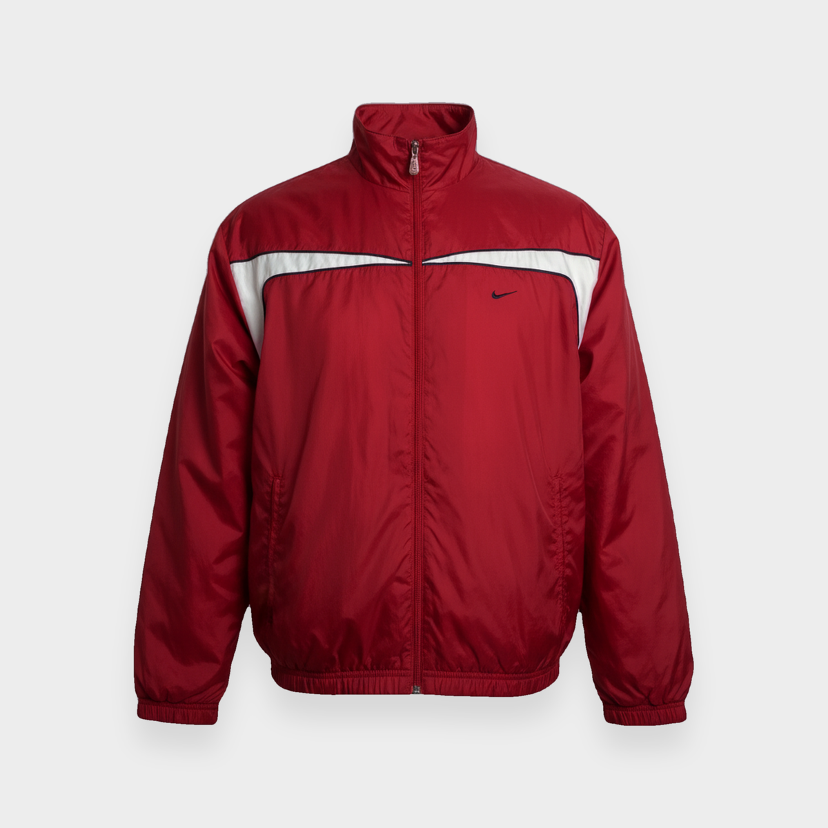 96VINTAGE Ghost-Mannequin — Vintage Nike Trackjacket (M)