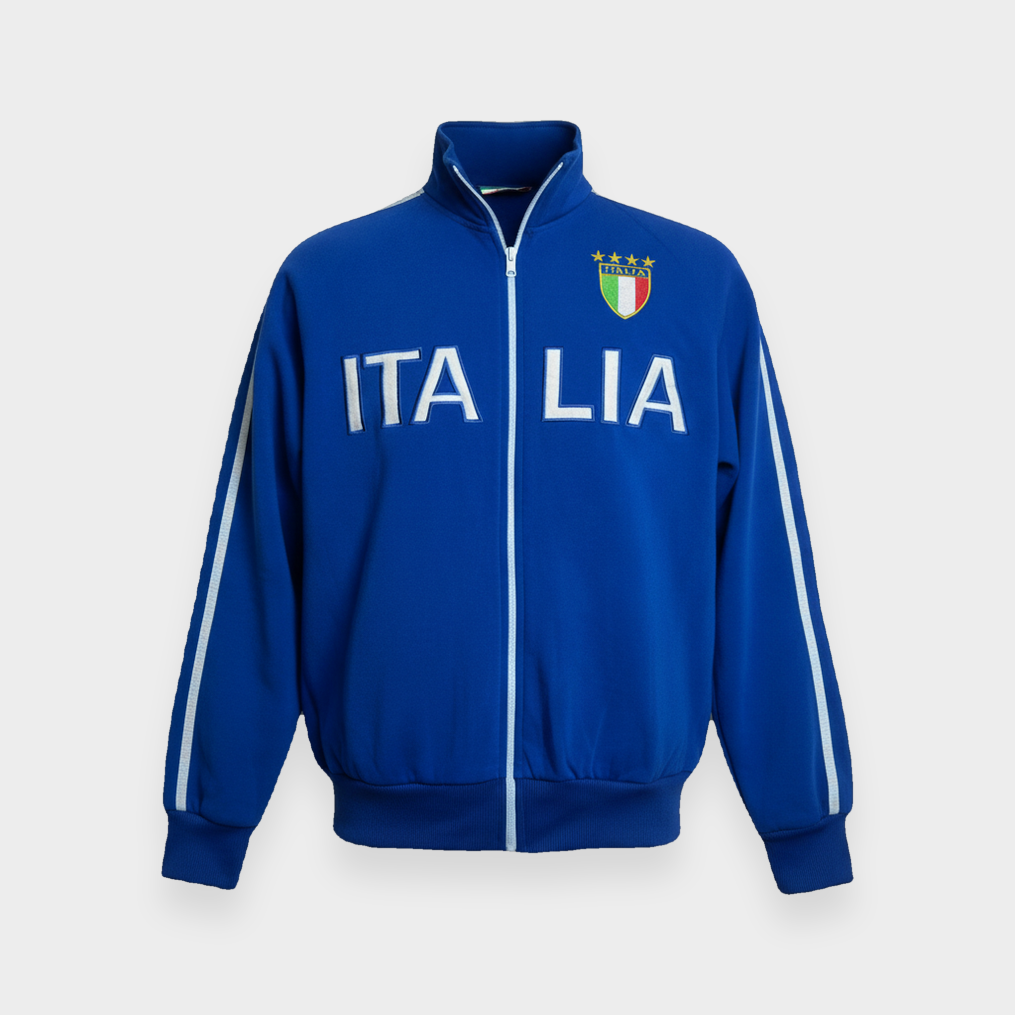 96VINTAGE Ghost-Mannequin — Vintage Italia Trackjacket (M)