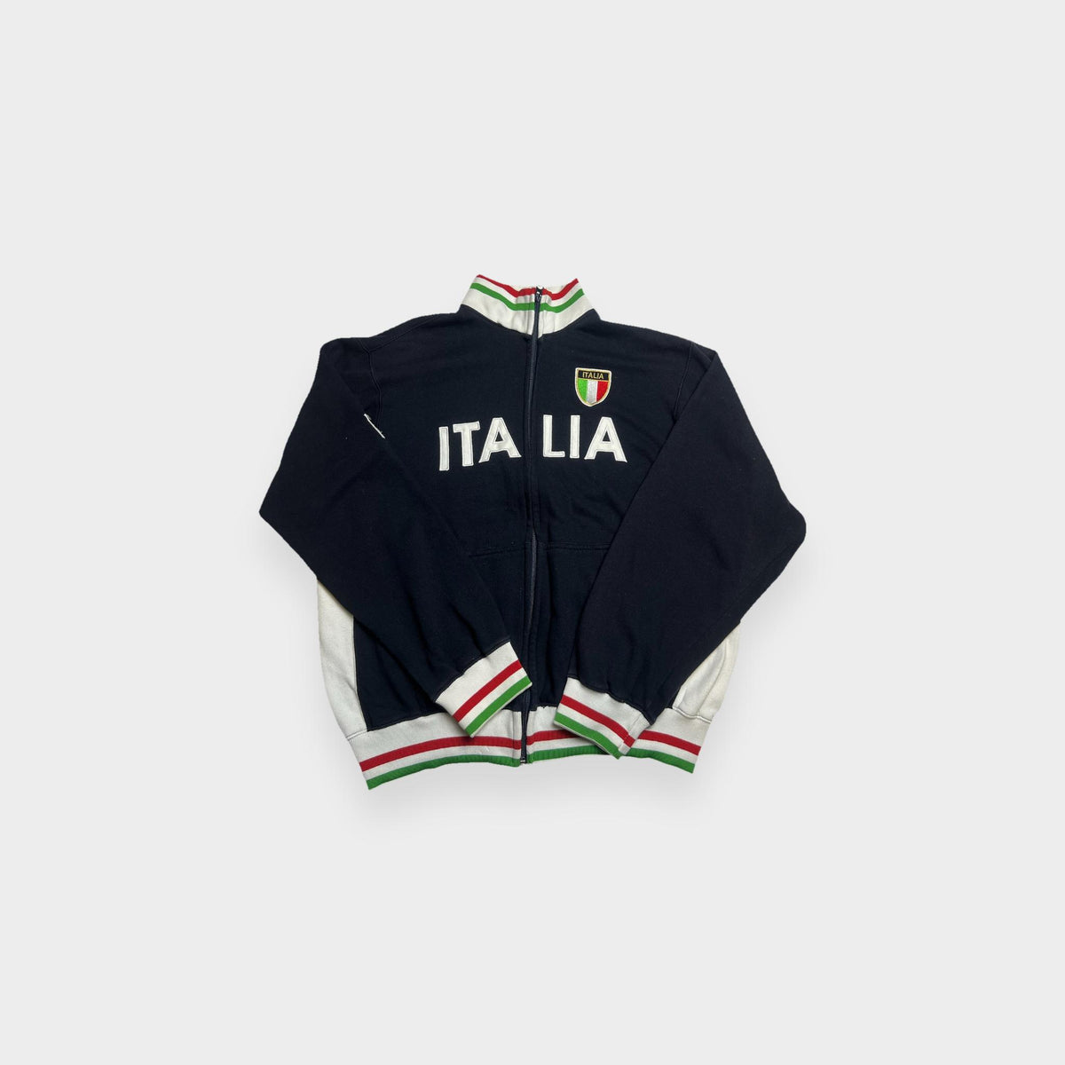 96VINTAGE Ghost-Mannequin — Vintage Italia Trackjacket (XL)