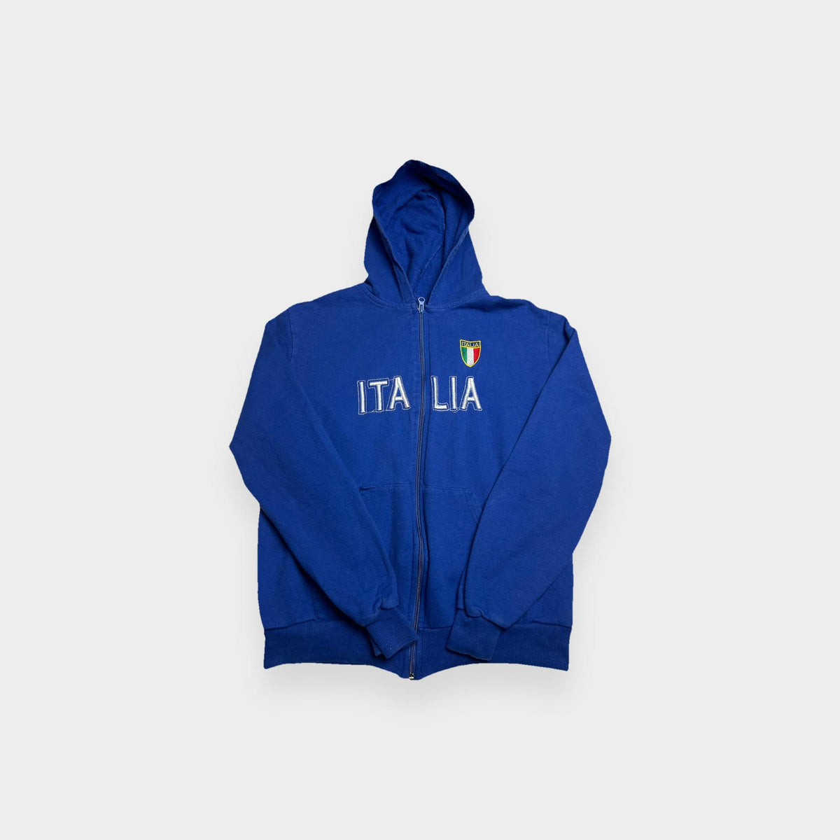 96VINTAGE Ghost-Mannequin — Vintage Italia Hoodie (L)