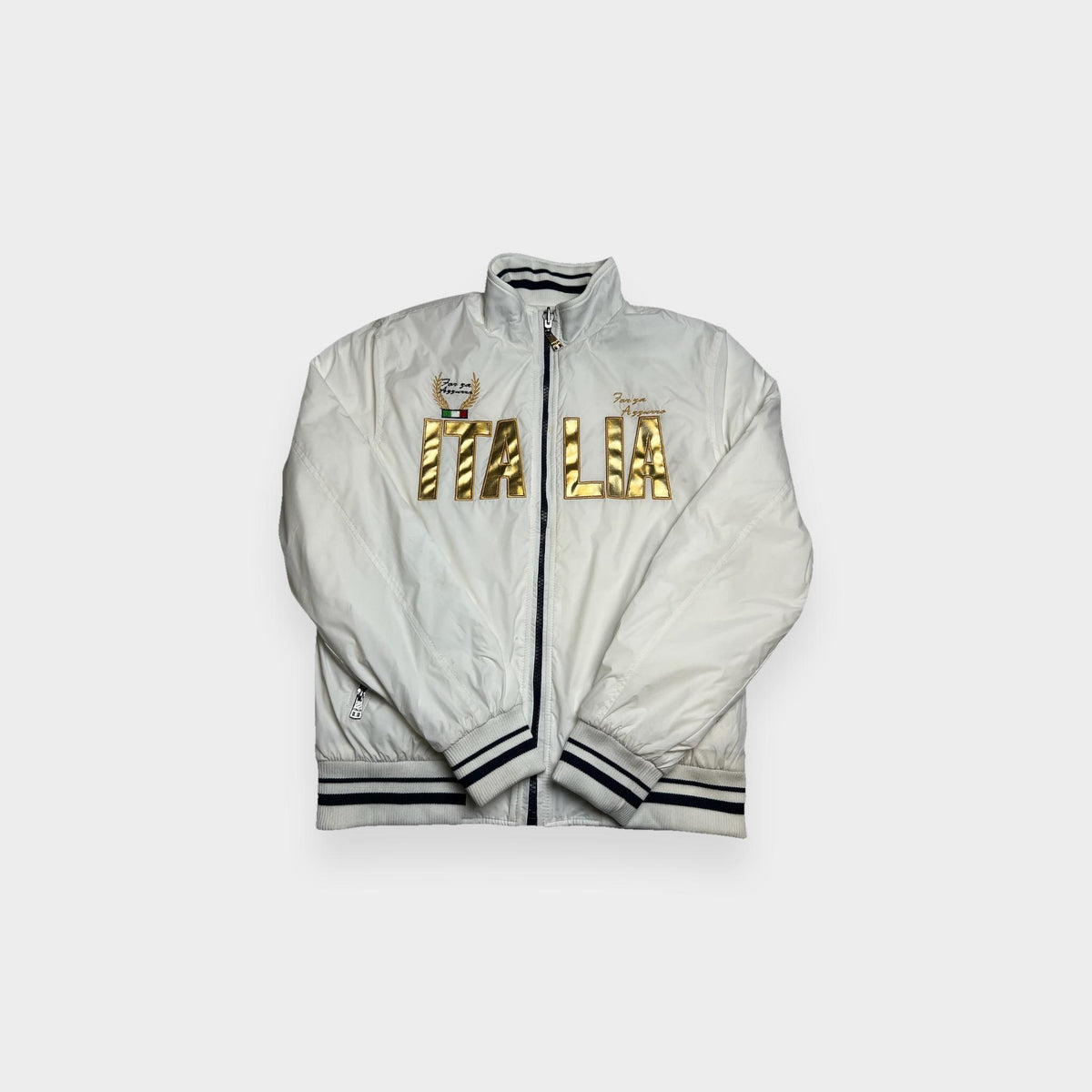 96VINTAGE Ghost-Mannequin — Vintage Italia Winterjacke (XL)