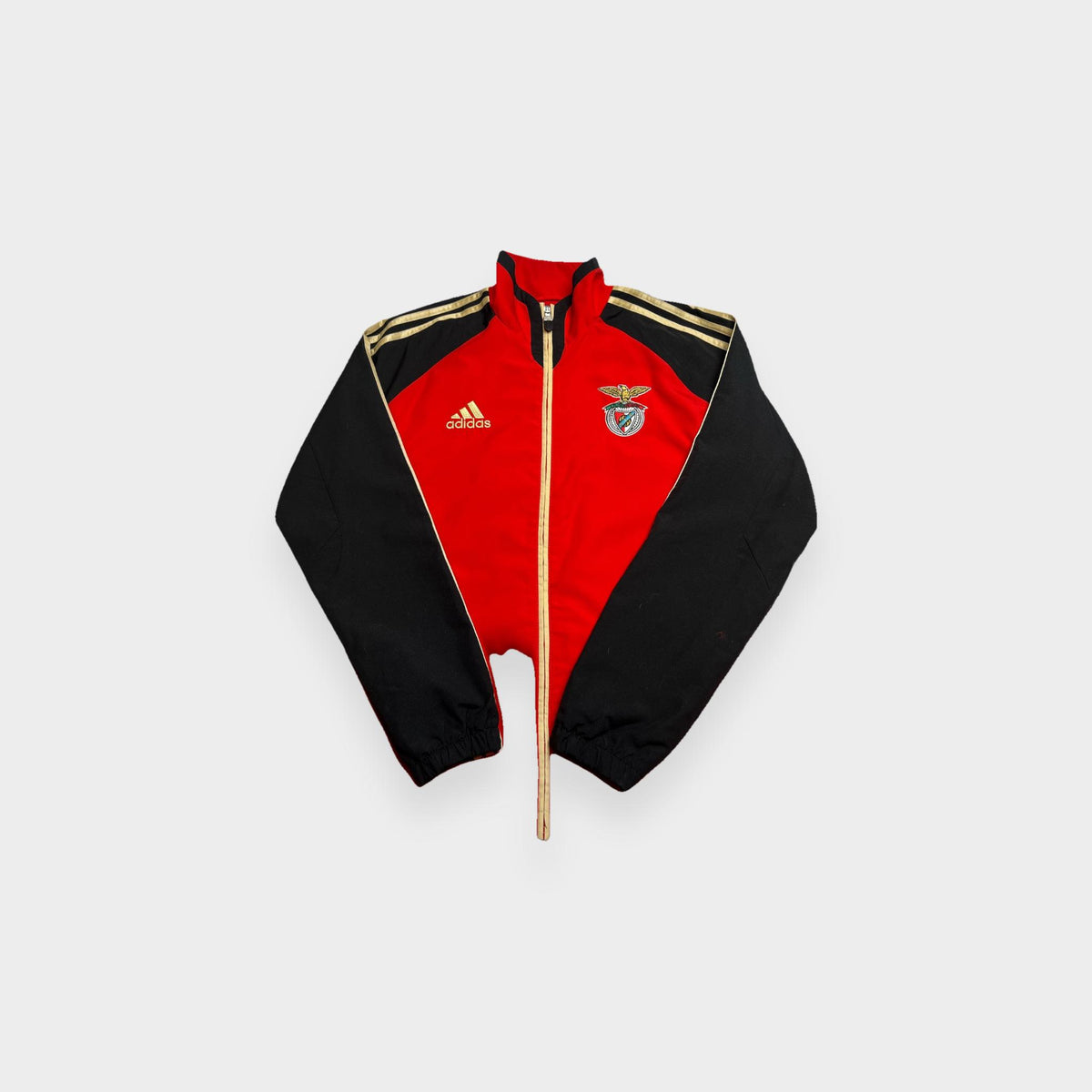 96VINTAGE Ghost-Mannequin — Vintage Adidas Trackjacket (S/M)