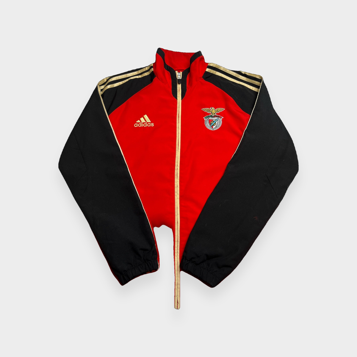 96VINTAGE Ghost-Mannequin — Vintage Adidas Trackjacket (S/M)
