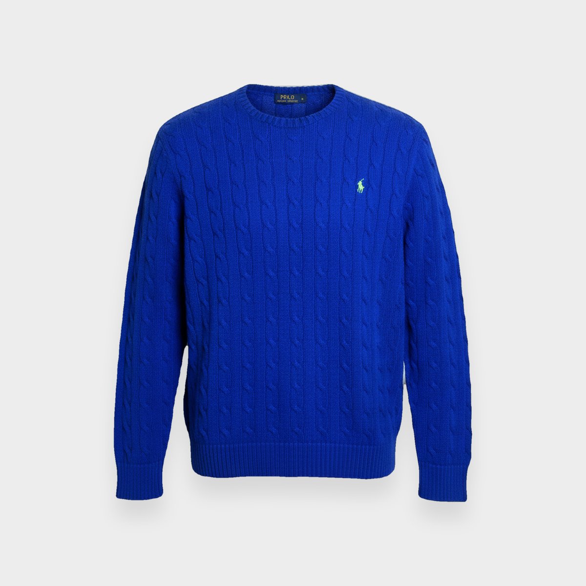 96VINTAGE Ghost-Mannequin — Vintage Polo Ralph Lauren Sweater (XL)