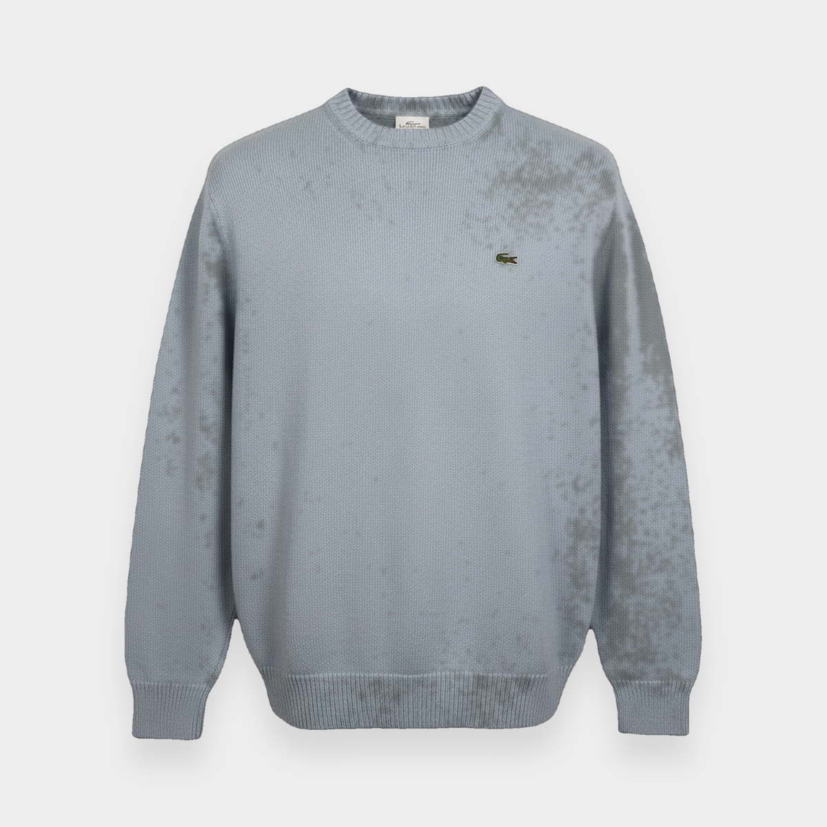 96VINTAGE Ghost-Mannequin — Vintage Lacoste Sweater (XL)