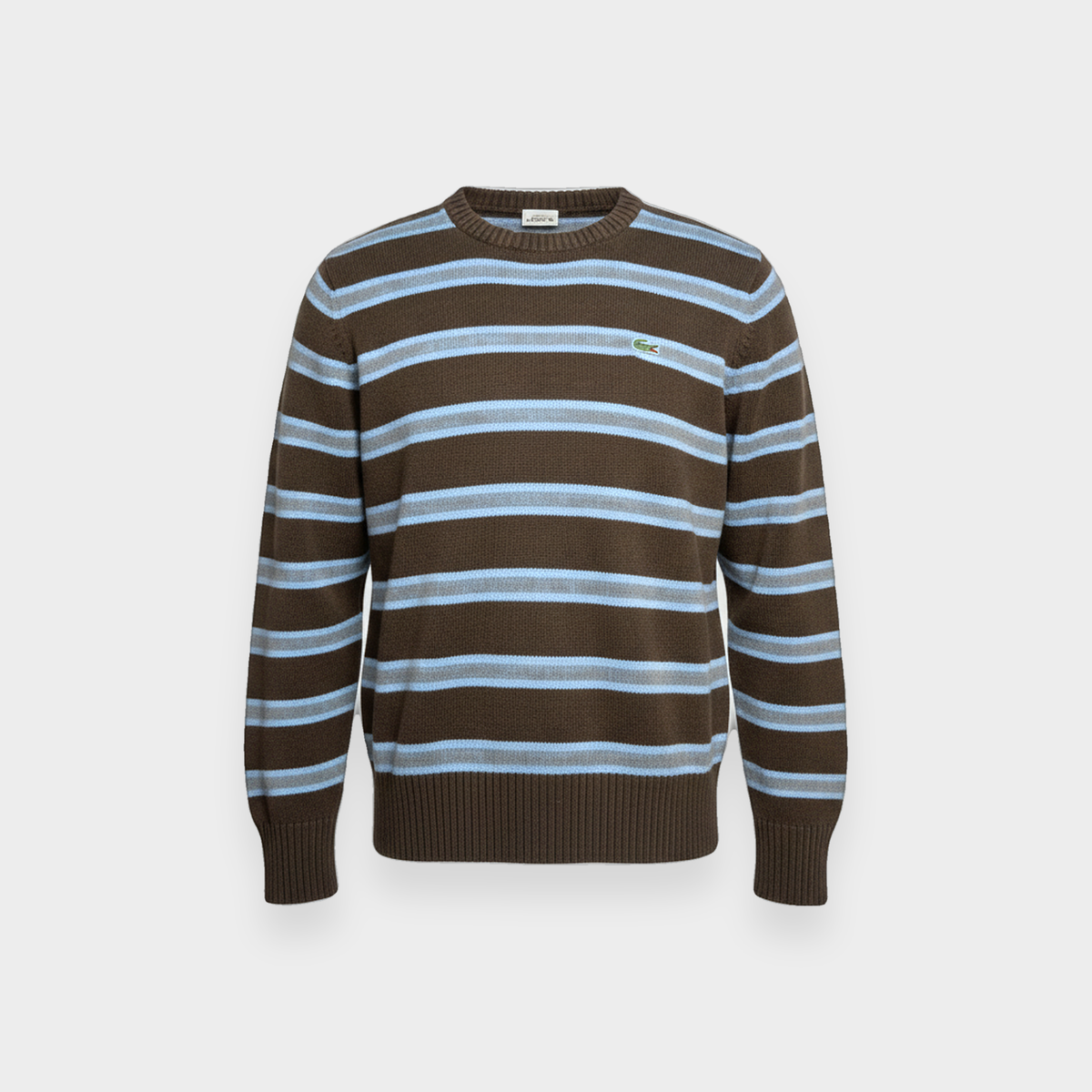 96VINTAGE Ghost-Mannequin — Vintage Lacoste Sweater (M)
