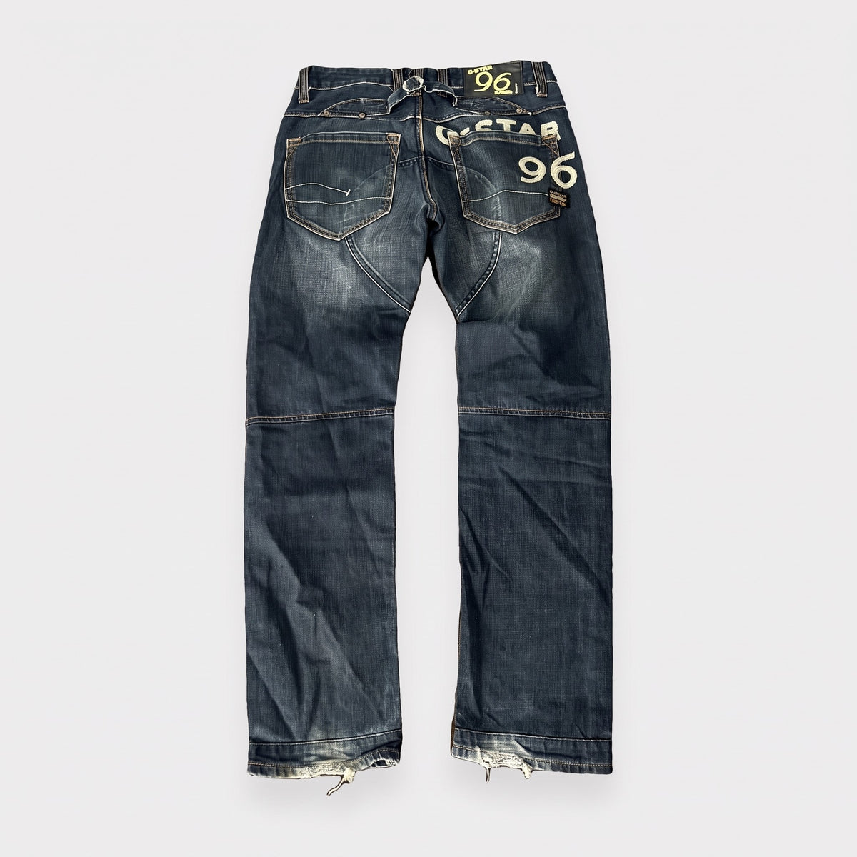 KI-Cover: Vintage G-Star Jeans (W30 L33), aus unseren Fotos geglättet (Zustand siehe echte Fotos)