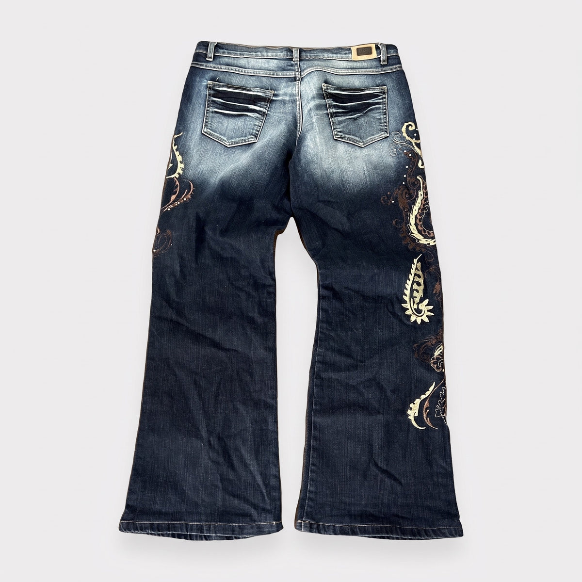 KI-Cover: Vintage D&G Jeans (W34 L33), aus unseren Fotos geglättet (Zustand siehe echte Fotos)