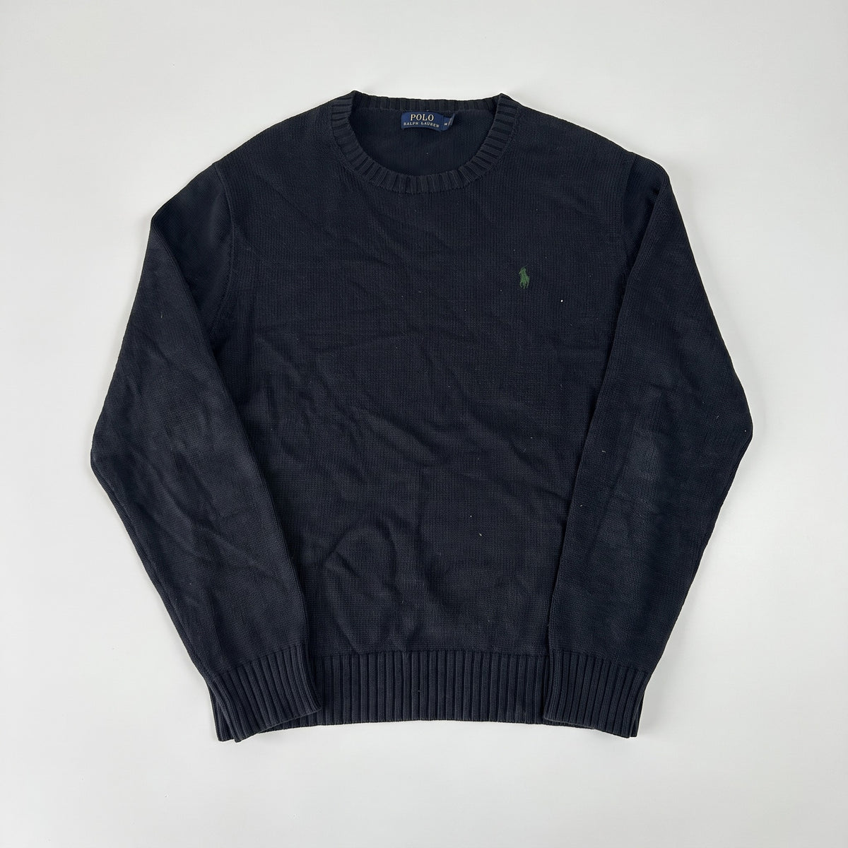 KI-Cover: Vintage Polo Ralph Lauren Sweater (M), aus unseren Fotos geglättet (Zustand siehe echte Fotos)