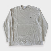 KI-Cover: Vintage Lacoste Sweater (L), aus unseren Fotos geglättet (Zustand siehe echte Fotos)