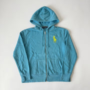 KI-Cover: Vintage Polo Ralph Lauren Hoodie (M), aus unseren Fotos geglättet (Zustand siehe echte Fotos)