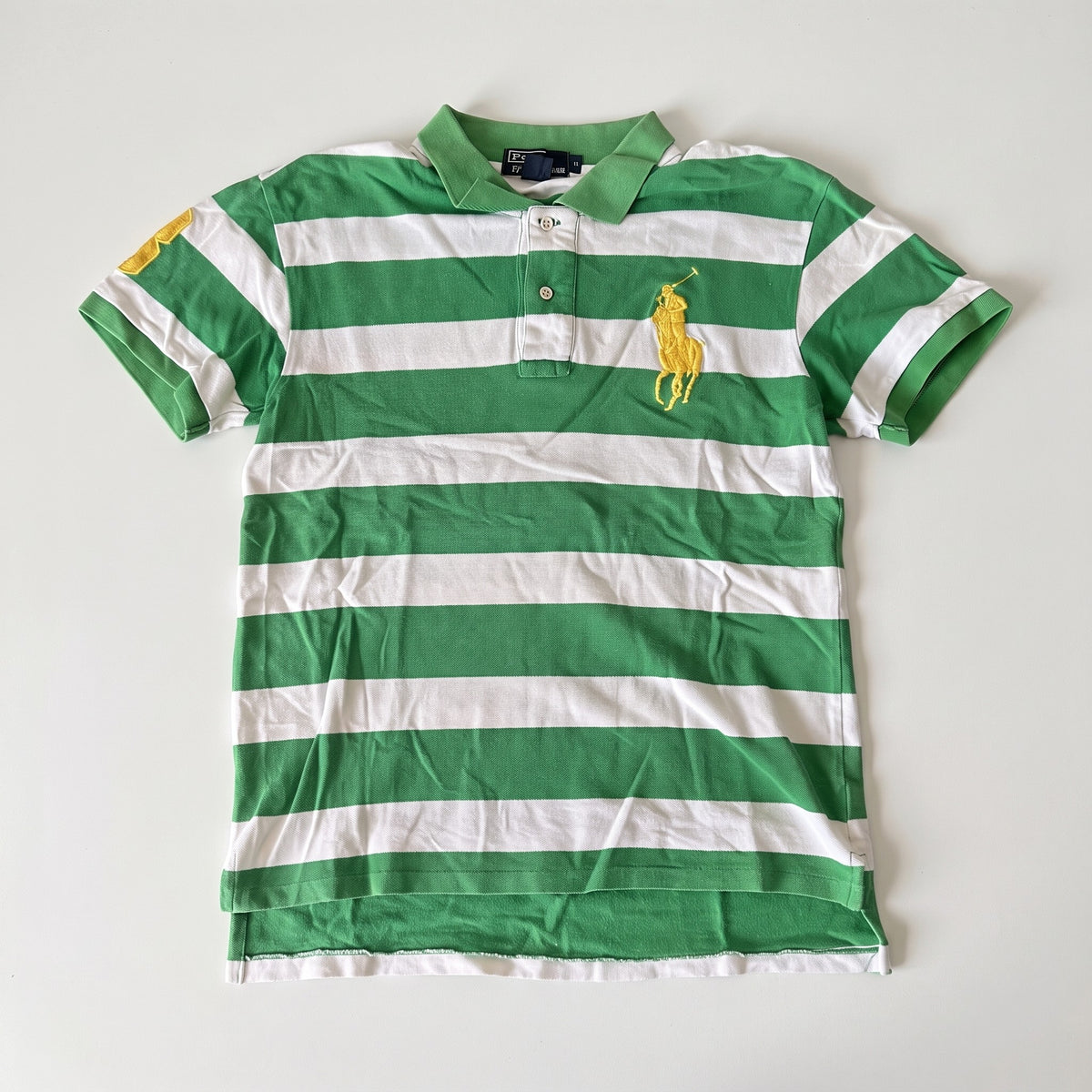 KI-Cover: Vintage Polo Ralph Lauren Poloshirt (S), aus unseren Fotos geglättet (Zustand siehe echte Fotos)