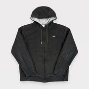 KI-Cover: Vintage Lacoste Hoodie (M), aus unseren Fotos geglättet (Zustand siehe echte Fotos)