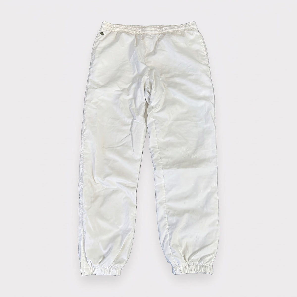 KI-Cover: Vintage Lacoste Trackpants (S), aus unseren Fotos geglättet (Zustand siehe echte Fotos)