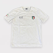 KI-Cover: Vintage Armani T-Shirt (L), aus unseren Fotos geglättet (Zustand siehe echte Fotos)