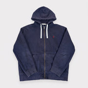 KI-Cover: Vintage Polo Ralph Lauren Hoodie (L), aus unseren Fotos geglättet (Zustand siehe echte Fotos)