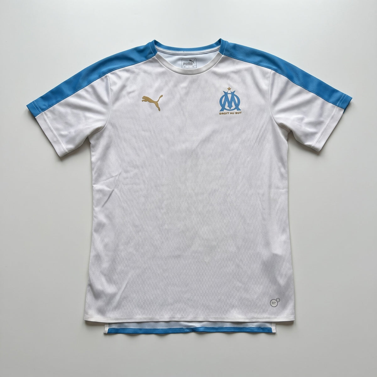 KI-Cover: Vintage Marseille Trikot (M), aus unseren Fotos geglättet (Zustand siehe echte Fotos)