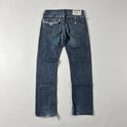 KI-Cover: Vintage True Religion Jeans (W33 L33), aus unseren Fotos geglättet (Zustand siehe echte Fotos)