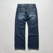 KI-Cover: Vintage Armani Jeans (W37 L34), aus unseren Fotos geglättet (Zustand siehe echte Fotos)