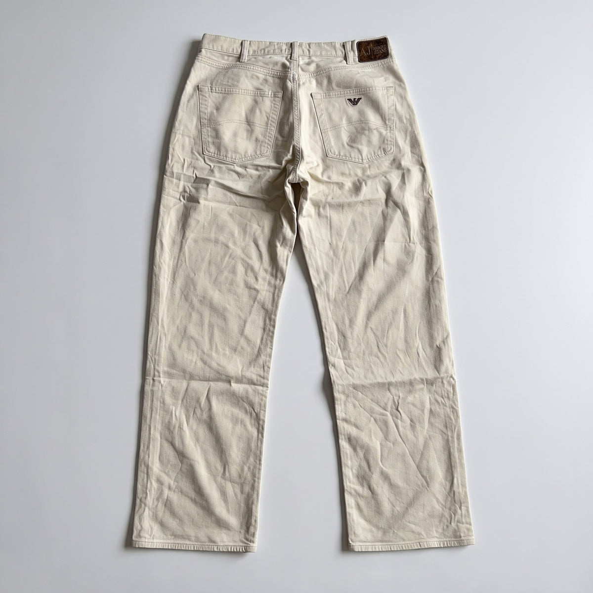 KI-Cover: Vintage Armani Jeans (W29 L30), aus unseren Fotos geglättet (Zustand siehe echte Fotos)