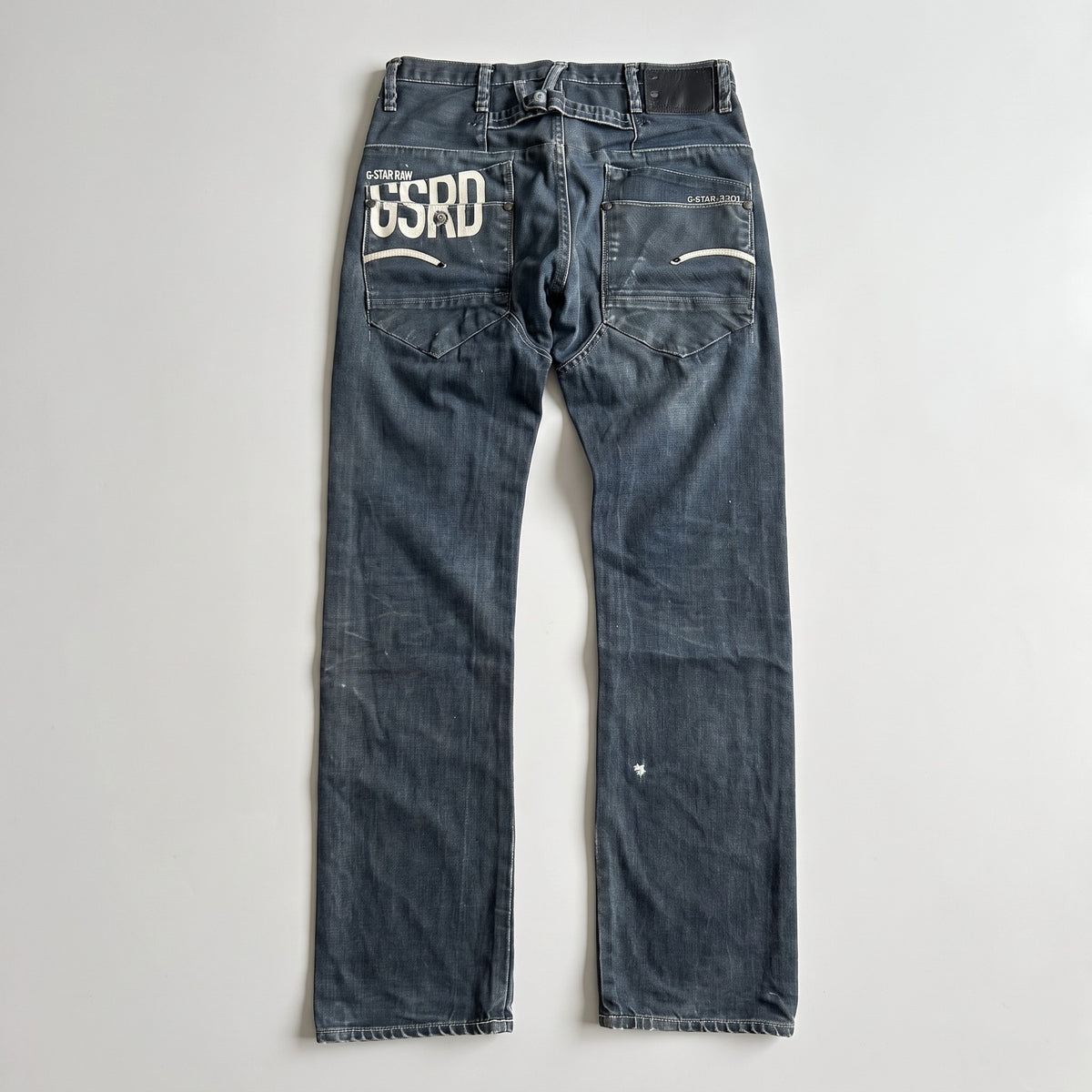 KI-Cover: Vintage G-Star Jeans (W30 L32), aus unseren Fotos geglättet (Zustand siehe echte Fotos)