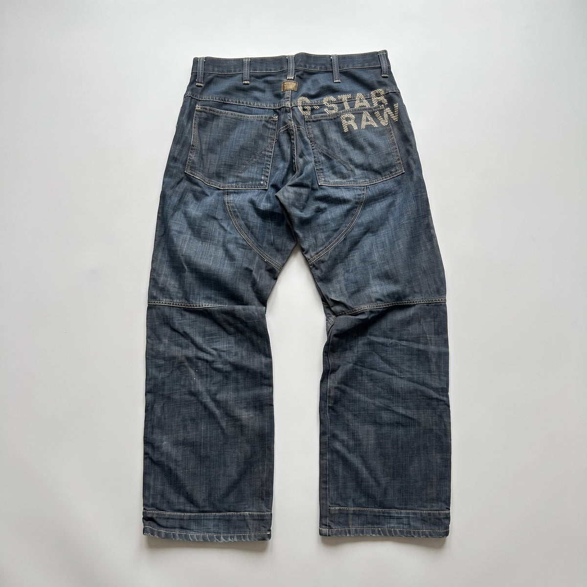 KI-Cover: Vintage G-Star Jeans (W33 L30), aus unseren Fotos geglättet (Zustand siehe echte Fotos)