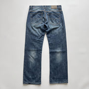 KI-Cover: Vintage Diesel Jeans (W34 L34), aus unseren Fotos geglättet (Zustand siehe echte Fotos)